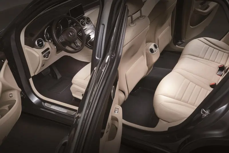 3D Maxpider Custom Fit Floor Liners For 2013–2018 Toyota Avalon – Elegant Black, R1/R2 Trim Levels 1