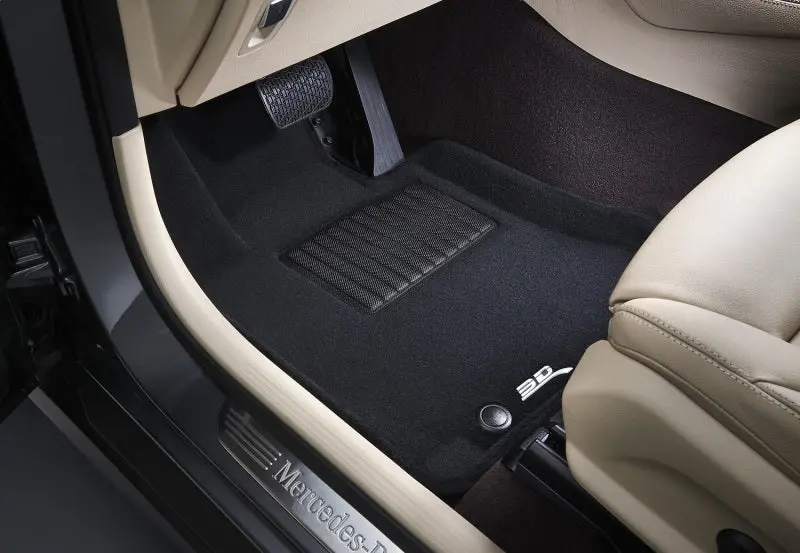 3D Maxpider Custom Fit Floor Liners For 2013–2018 Toyota Avalon – Elegant Black, R1/R2 Trim Levels 2