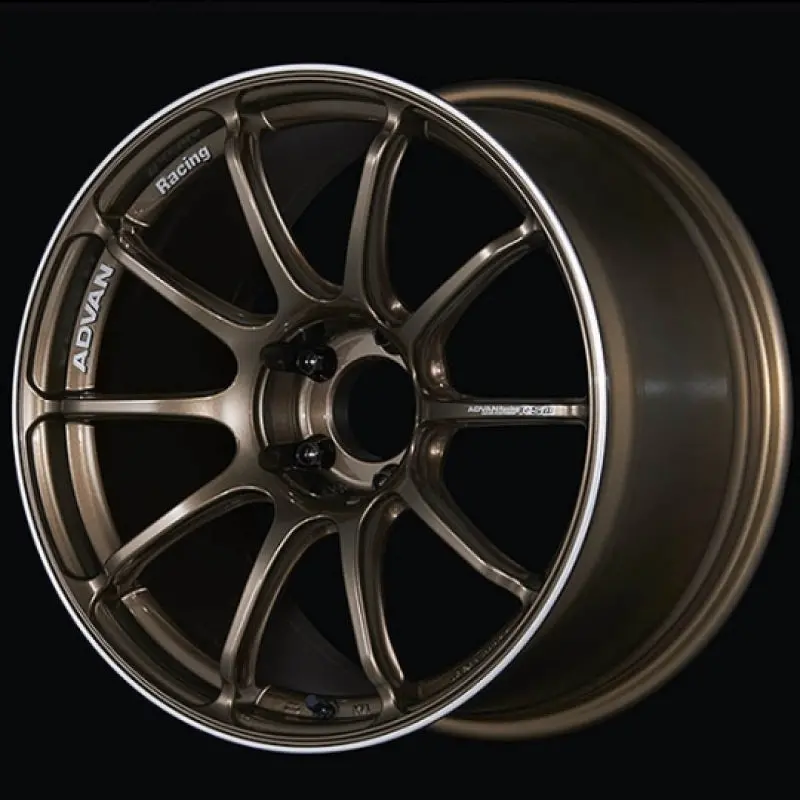 Advan Rsiii 18X9.5 Inch Umber Bronze Metallic Wheel With +35 Offset (5X114.3) 1