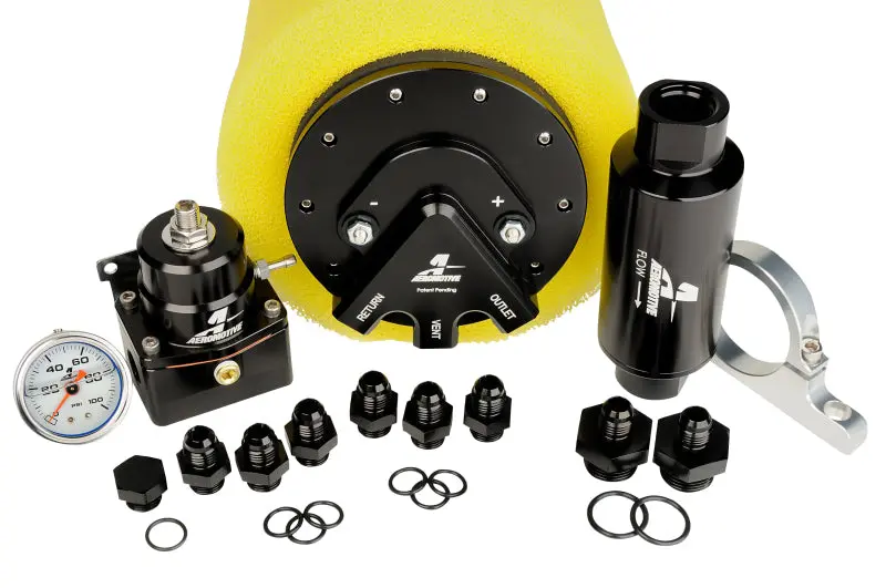 Aeromotive Phantom 340 Fuel System – Return-Style, Includes Throttle Body Compatibility 1