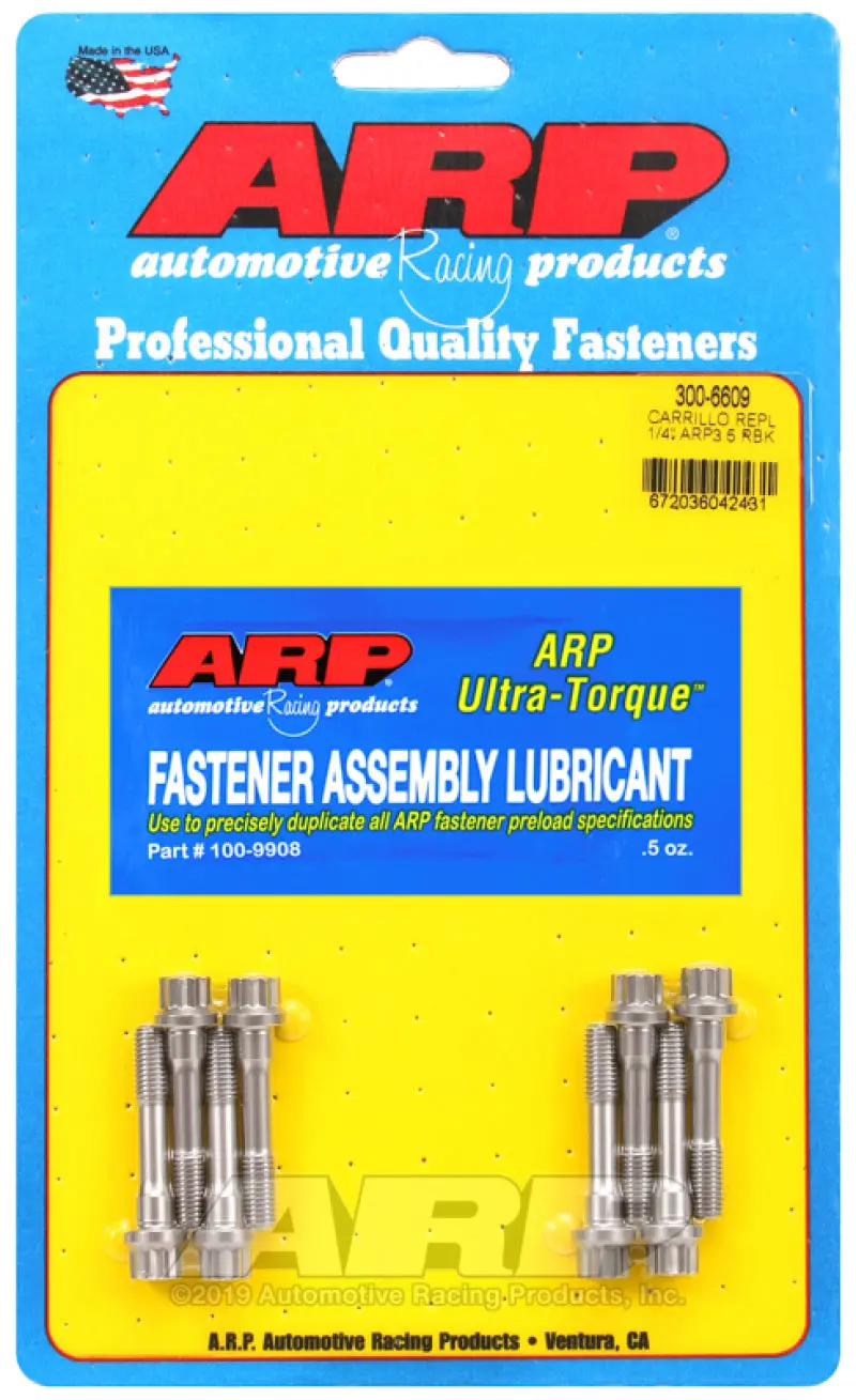 Arp Carrillo Replacement Arp3.5 Rod Bolt Kit 1