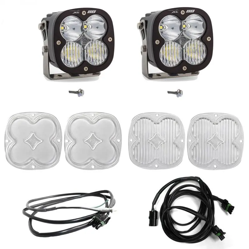 Baja Designs A-Pillar Light Kit – Xl80 Dual-Color Led System For 2021+ Ford Bronco 1