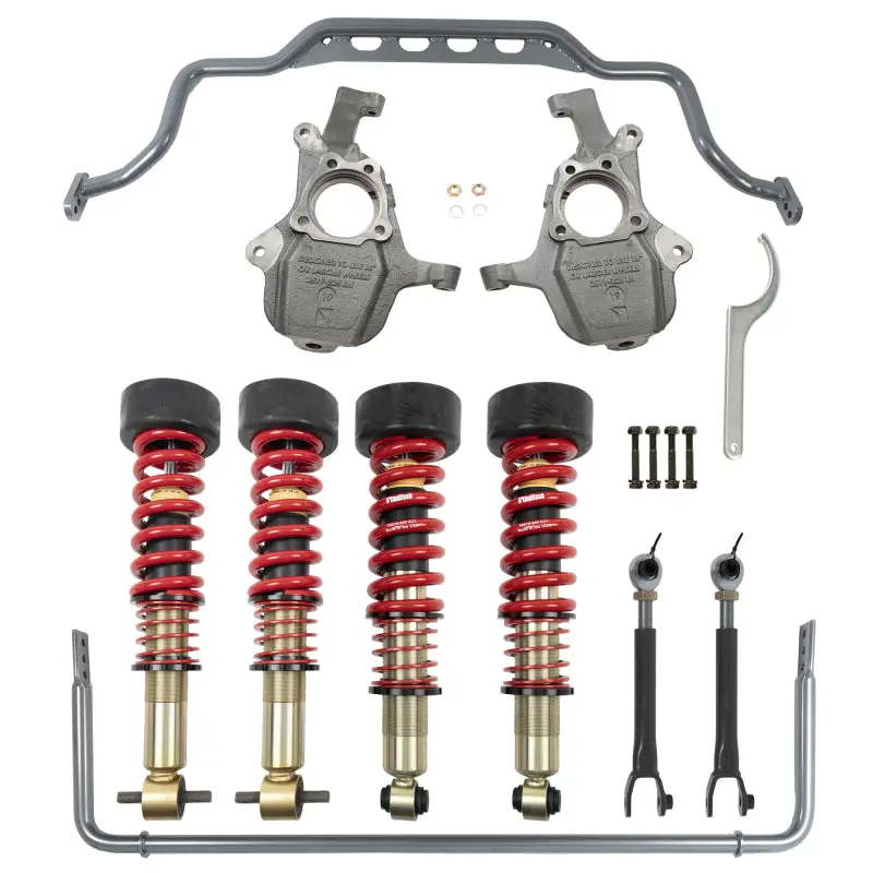 Belltech 2021+ Chevrolet Suburban/Gmc Yukon Xl 2Wd/4Wd 2.5In-3.5In F / 1In-4.5In R Perf Handling Kit 1