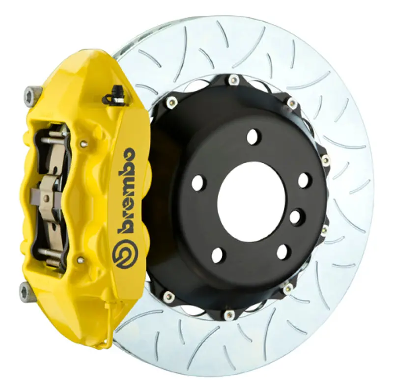 Brembo Cayenne Turbo Gt Big Brake Kit – Rear, 380X28Mm 2-Piece Slotted Rotors, 4-Piston Calipers (2011–2018) 1