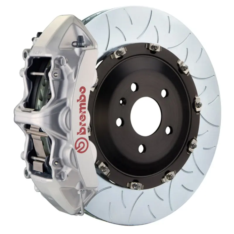 Brembo Gt Big Brake Kit For 2014–2020 Jaguar F-Type S (Excluding Rwd) – Front, 6-Piston, 405X34Mm Two-Piece Slotted Rotors 1