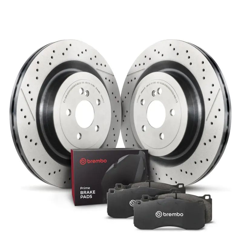 Brembo Oem-Compatible Front And Rear Disc Brake Kit 1