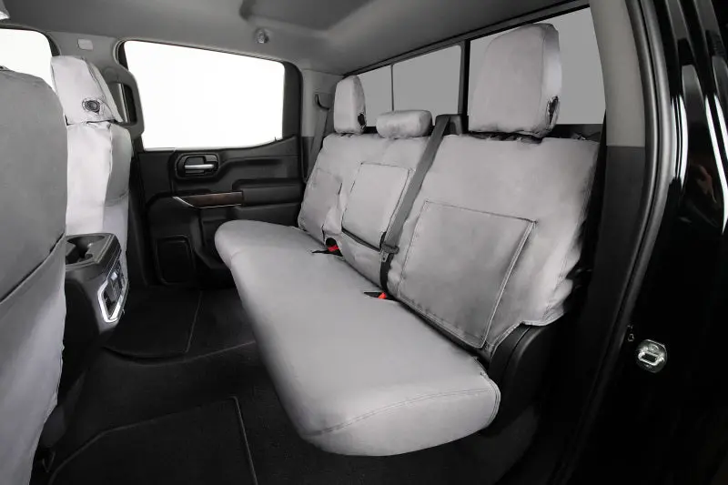 Covercraft Polycotton Seatsaver Custom Fit Covers – Second Row, Grey, For 2022 Buick Encore 1