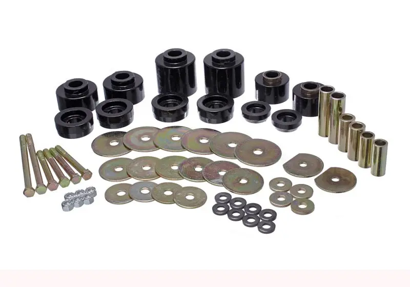 Energy Suspension Black Body Mount Kit For 1998 Ford F-250 1