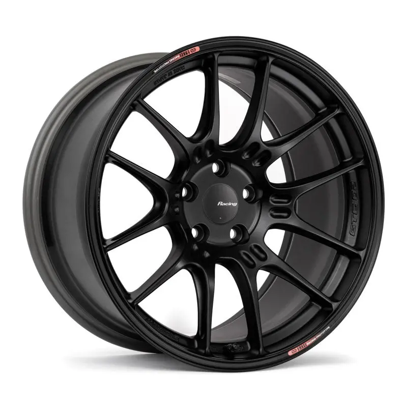 Enkei Gtc02 Forged Alloy Wheel – 19X10.5 Inches, 5X120 Bolt Pattern, 34Mm Offset, 72.5Mm Center Bore, Matte Black Finish 1