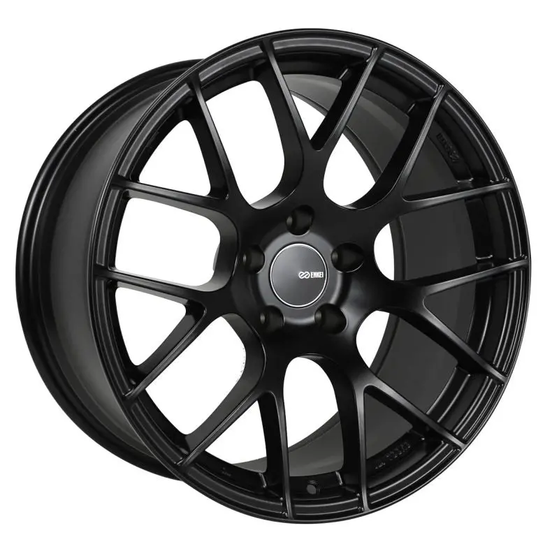 Enkei Raijin Matte Black Alloy Wheel – 18X9.5", 5X114.3, 35Mm Offset, 72.6Mm Bore 1