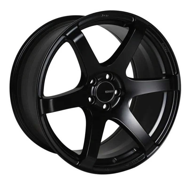 Enkei T6S Matte Black Alloy Wheel – 17X8", 5X114.3, 35Mm Offset, 72.6Mm Bore 1