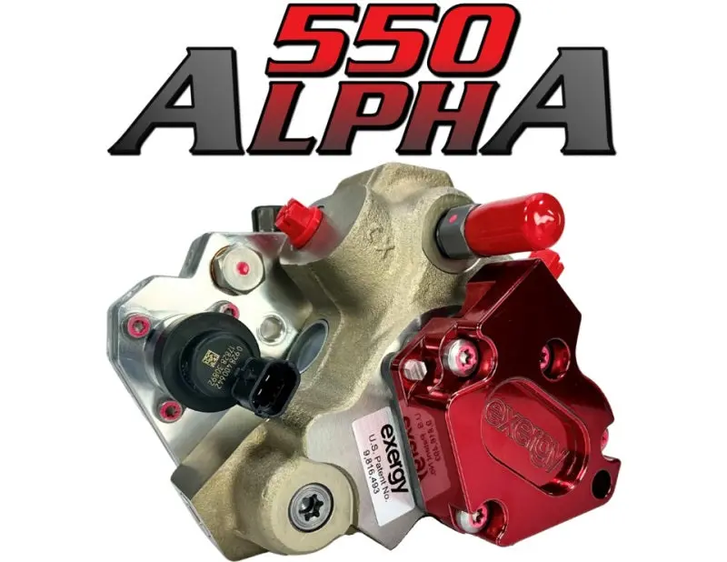 Exergy 550 Alpha Stroker Cp3 Fuel Pump For 2007.5–2012 Dodge Cummins 6.7L Diesel 1