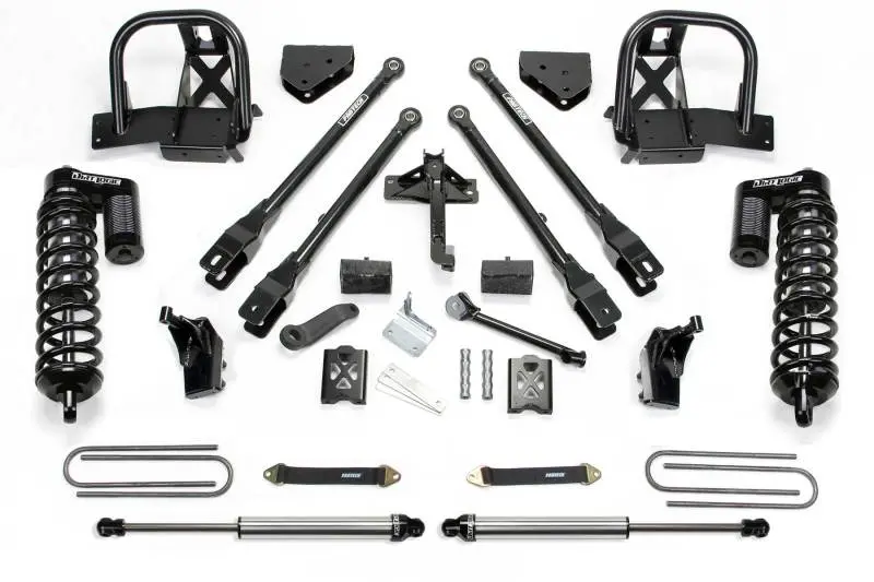 Fabtech 6-Inch Lift System For 2005–2007 Ford F-250 4Wd With Factory Overload Springs 1