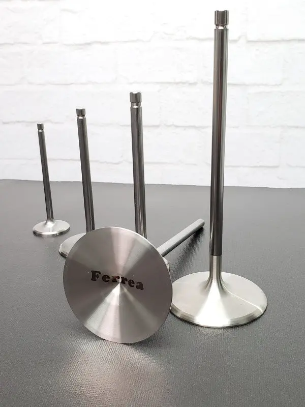 Ferrea Chevy/Chry/Ford Sb 1.65In 11/32In 5.55In 25 Deg Tulip +.600 Ti Comp Exhaust Valve - Set Of 8 1