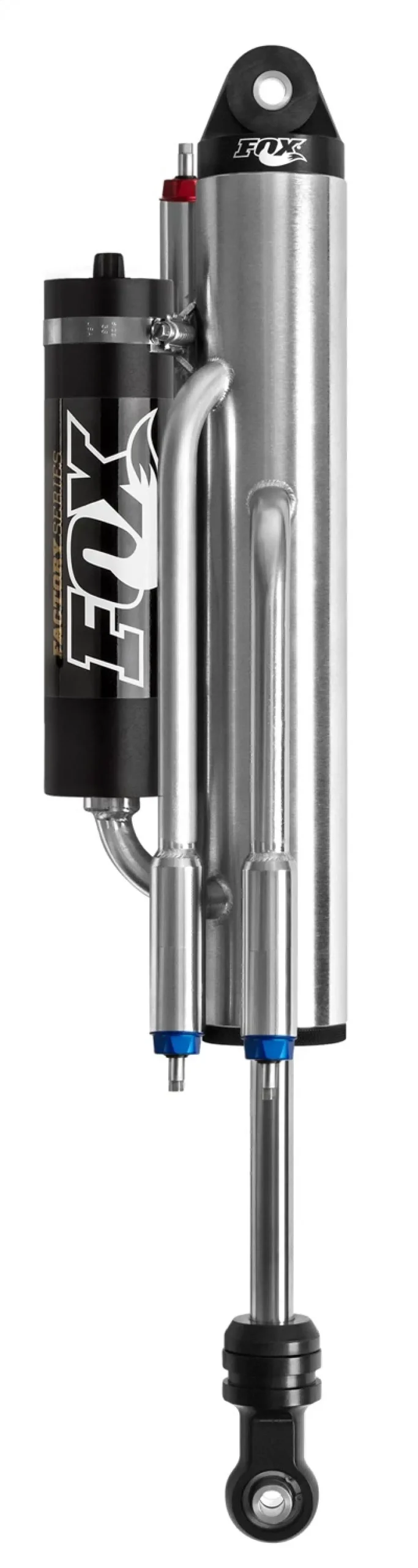 Fox Factory Series 3.0 Bypass Shock – 14-Inch Stroke, Piggyback Reservoir, Triple-Tube Design (2 Compression / 1 Rebound), 7/8-Inch Shaft, Black Finish, Custom Valving 1