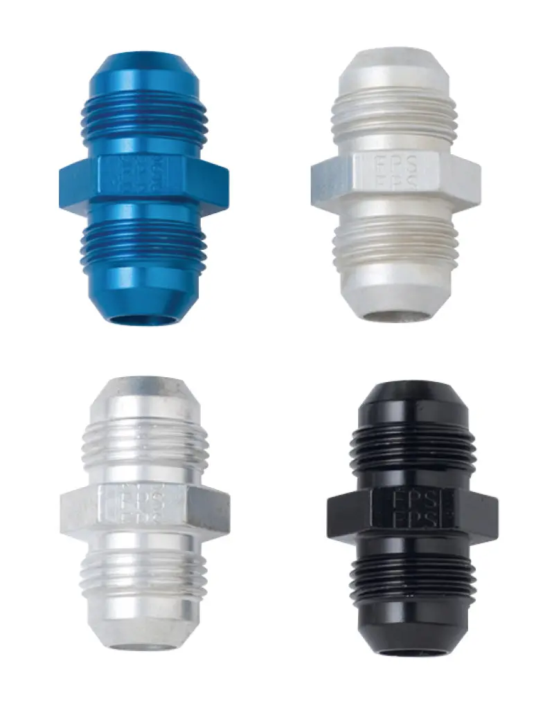 Fragola -3An Black Anodized Straight Union Fitting For High-Pressure Fuel Or Brake Lines 1