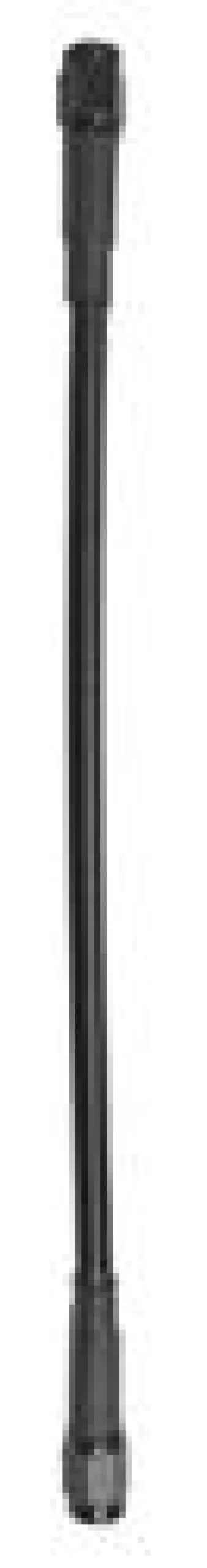Fragola -3An Black Covered Stainless Steel Brake Line – Straight-To-Straight, 30-Inch Length 1