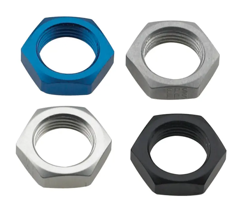Fragola Black -6An Bulkhead Nut For Fluid System Installations 1