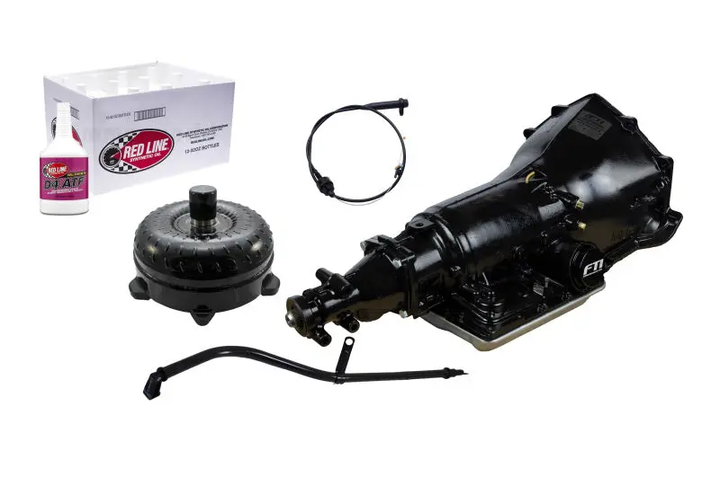 Fti 700R4 Transmission Kit - Level 3 - 600Hp - Chevy Bell - Holley Adapter Srlt0082 Converter 1