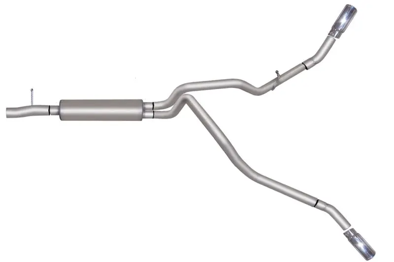 Gibson 08-09 Ford F-250 Super Duty Fx4 5.4L 2.5In Cat-Back Dual Extreme Exhaust - Stainless 1
