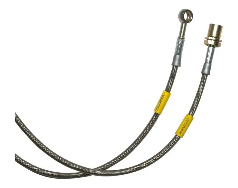 Goodridge Stainless Steel Rear Brake Lines For 2003–2008 Toyota Corolla – Drum Brake Applications 1