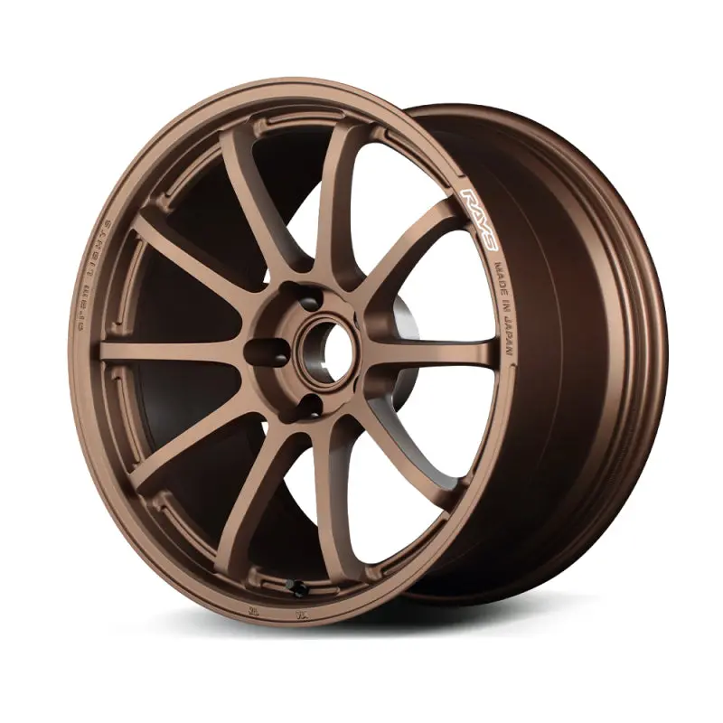 Gram Lights 57Nr Forged Alloy Wheel – 18X7.5", +42 Offset, 5X112 Bolt Pattern, Dark Bronze Finish 1