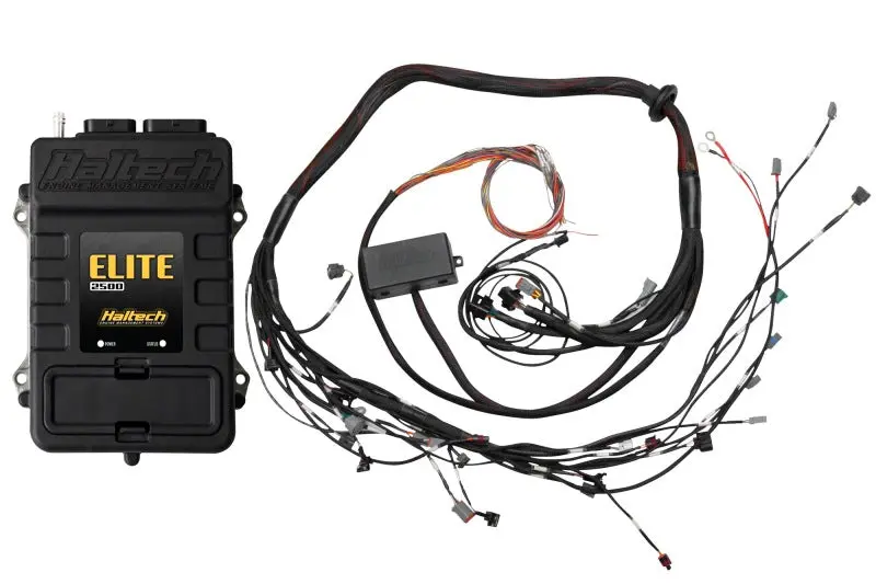Haltech Elite 2500 Ecu Kit With Terminated Harness And Ev1 Injector Connectors 1