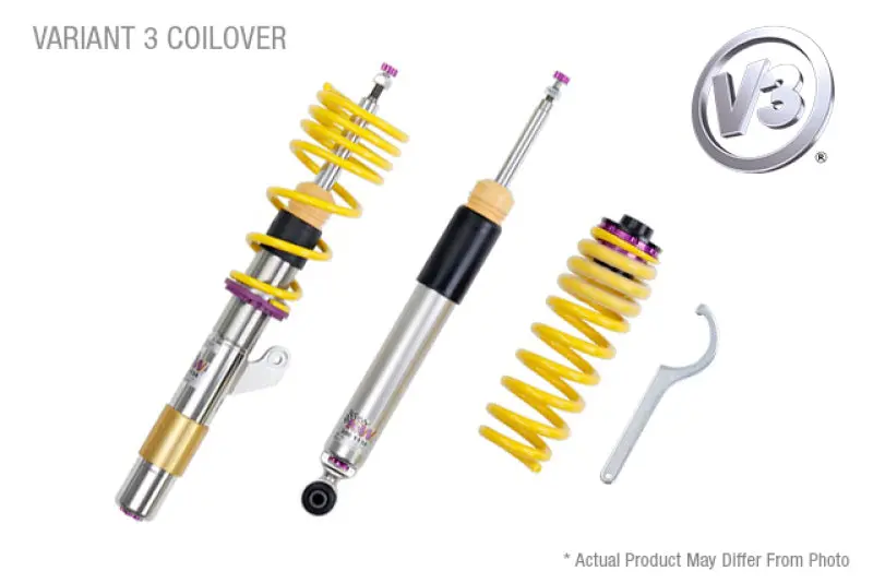 Kw Variant 3 Coilover Kit For Bmw F30 3 Series (6-Cylinder) With Edc Electronic Damping Control 1