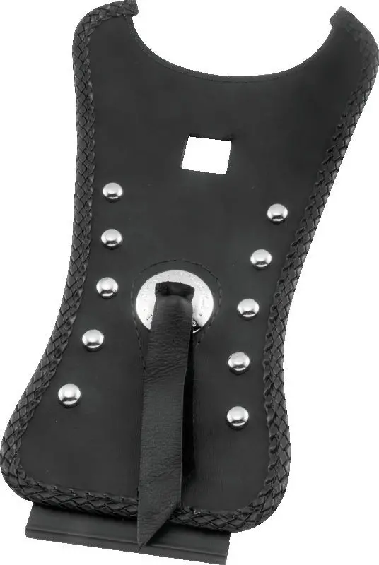 Mustang Tank Bib With Studs For Yamaha Road Star 1600/1700 (1999–2015) – Black 1