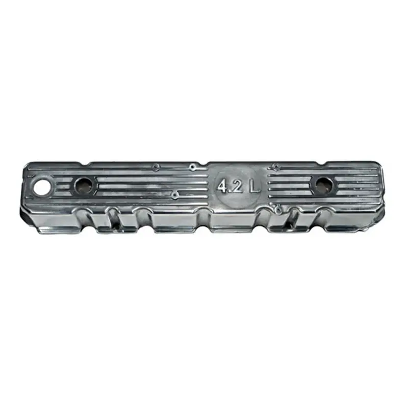 Omix-Ada Polished Aluminum Valve Cover For 1980–1987 Jeep Cj & Wrangler 1