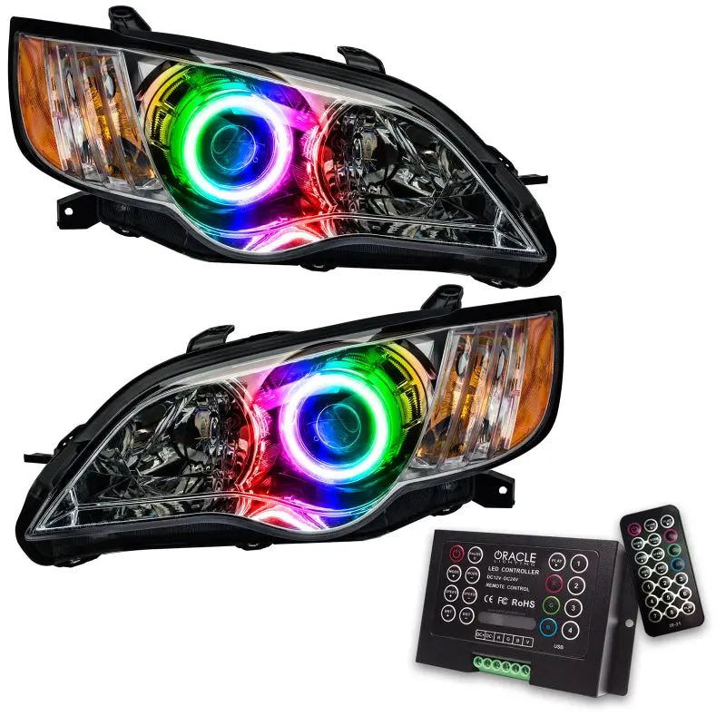 Oracle Lighting Colorshift Smd Headlight Kit For 2008–2009 Subaru Legacy Sedan – Includes 2.0 Controller & Warranty 1