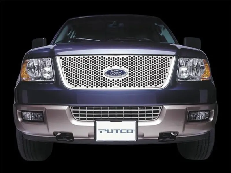 Putco Stainless Steel Logo-Cut Grille For 1987–1991 Ford F-150 1