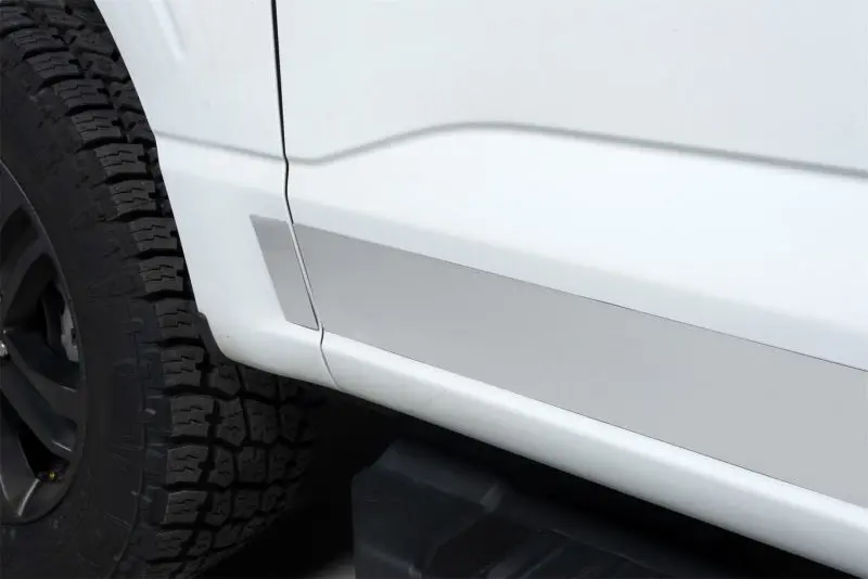 Putco Stainless Steel Rocker Panels – Designed For 2021 Ford F-150 Regular Cab, 6.5-Foot Short Box, 4.25-Inch Height, 10-Piece Set 1