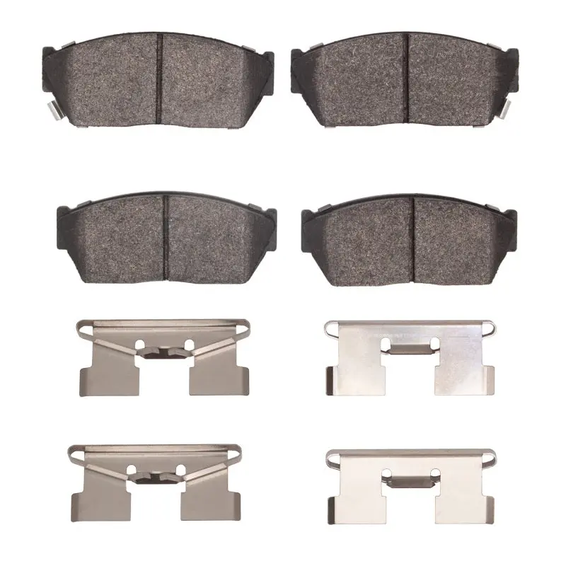 R1 Optimum Oe Front Brake Pad & Hardware Kit For 1982–1987 Honda Civic 1