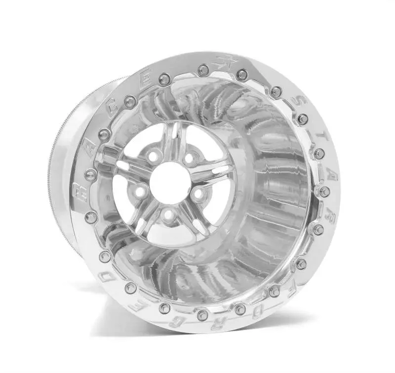 Race Star 63 Pro Forged Drag Wheel – 15X12", 5X5" Bolt Pattern, 4" Backspace, Polished Finish 1