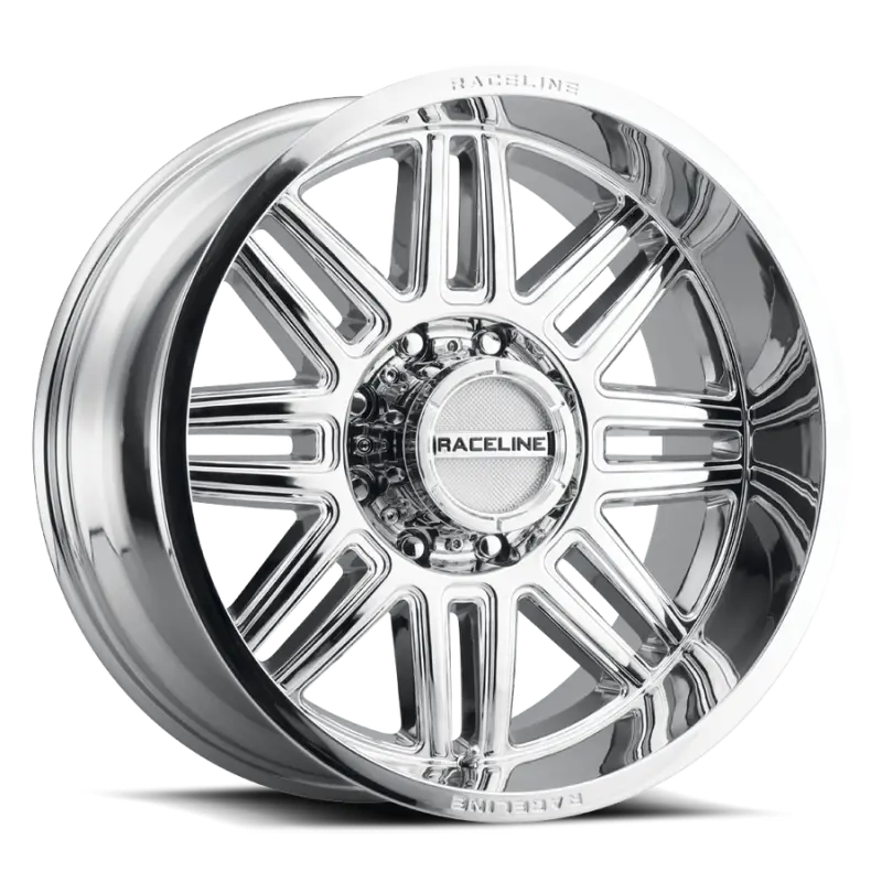 Raceline Chrome Split-Design Wheel – 18X9In, 6X139.7 Bolt Pattern, 18Mm Offset, 106.1Mm Bore 1