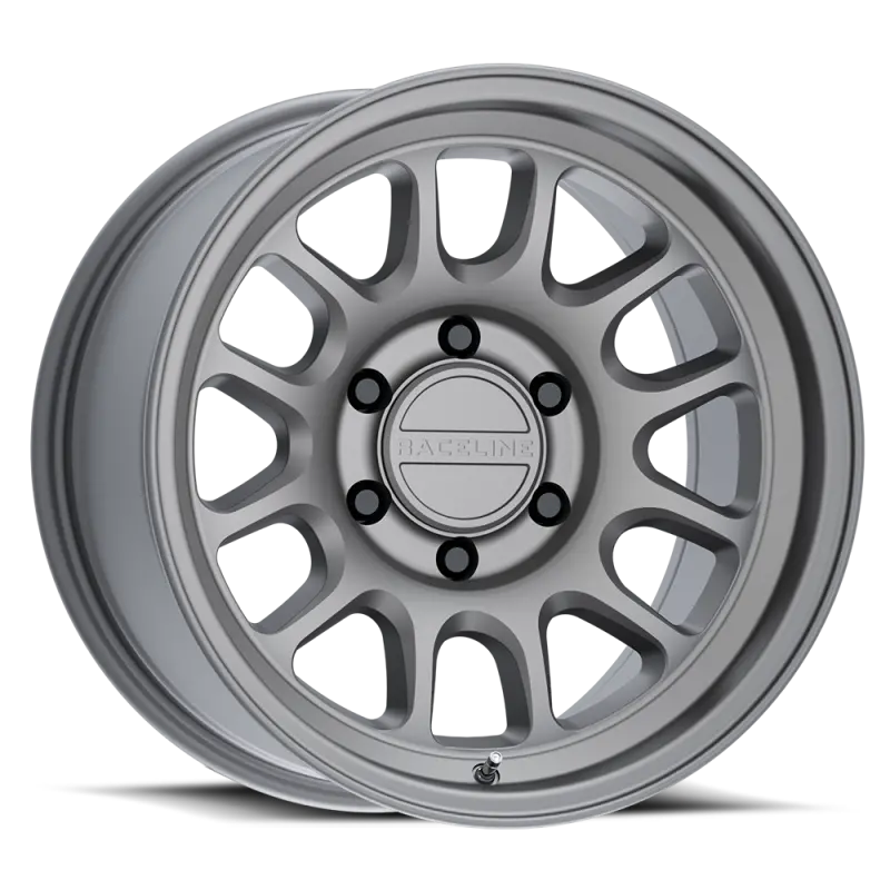 Raceline Rogue 20X9 Matte Titanium Wheel – 8X170 Bolt Pattern, 0Mm Offset, 130.81Mm Hub Bore 1