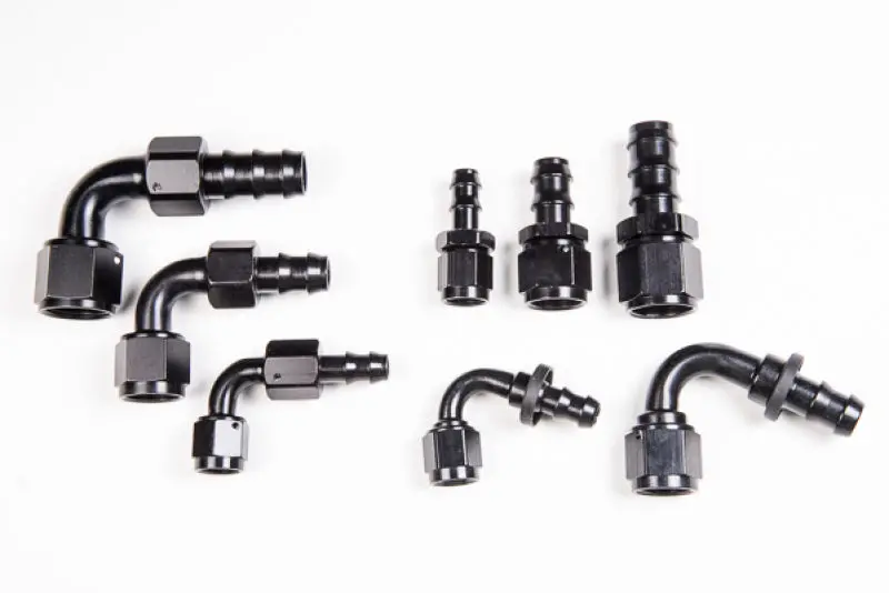 Radium Engineering 10An 90-Degree Push-Lock Hose End Fitting 1