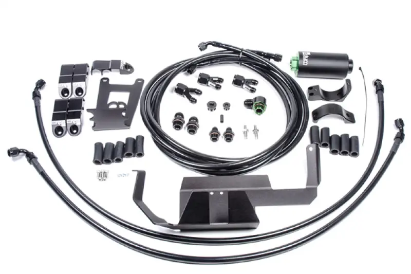 Radium Engineering Stainless Steel Fuel Hanger Feed Kit For Nissan R35 Gt-R 1