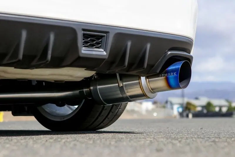 Remark R1 Spec Full-Titanium Cat-Back Exhaust For 2015–2021 Subaru Wrx Sti – Single Exit, Resonated Design 1