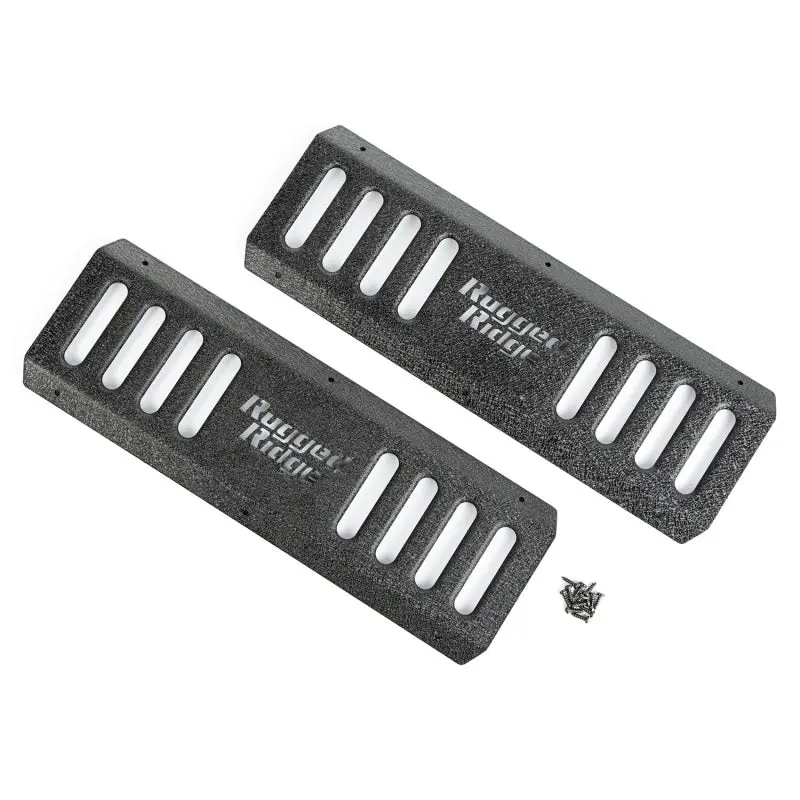 Rugged Ridge Side Armor Guard Plates For 2007–2018 Jeep Wrangler Jk – Heavy-Duty Steel Protection 1