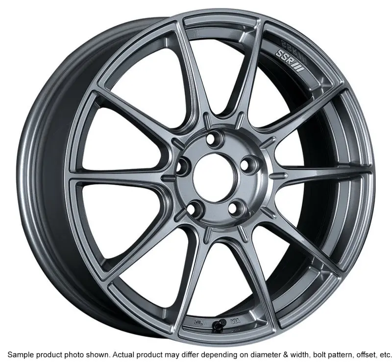 Ssr Gtx01 Dark Silver Alloy Wheel – 19×8.5, 5×112, +45Mm Offset 1