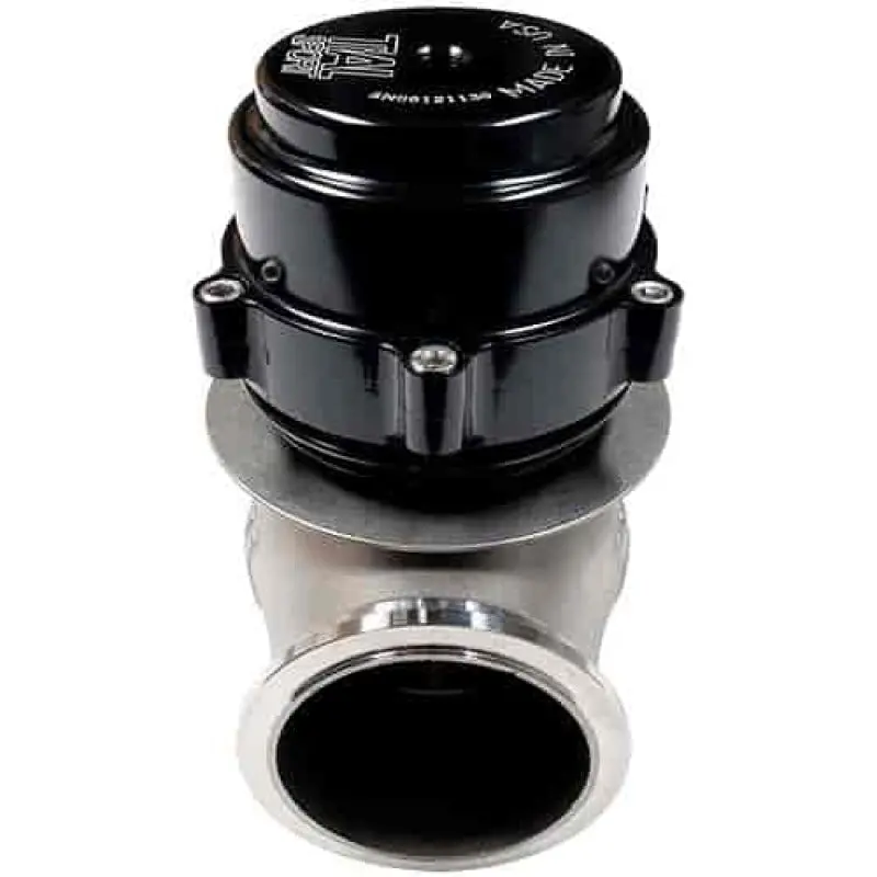 Tial Sport V50 Wastegate – 50Mm Actuator, 0.19 Bar (2.76 Psi) Spring, Black Anodized Aluminum Housing 1