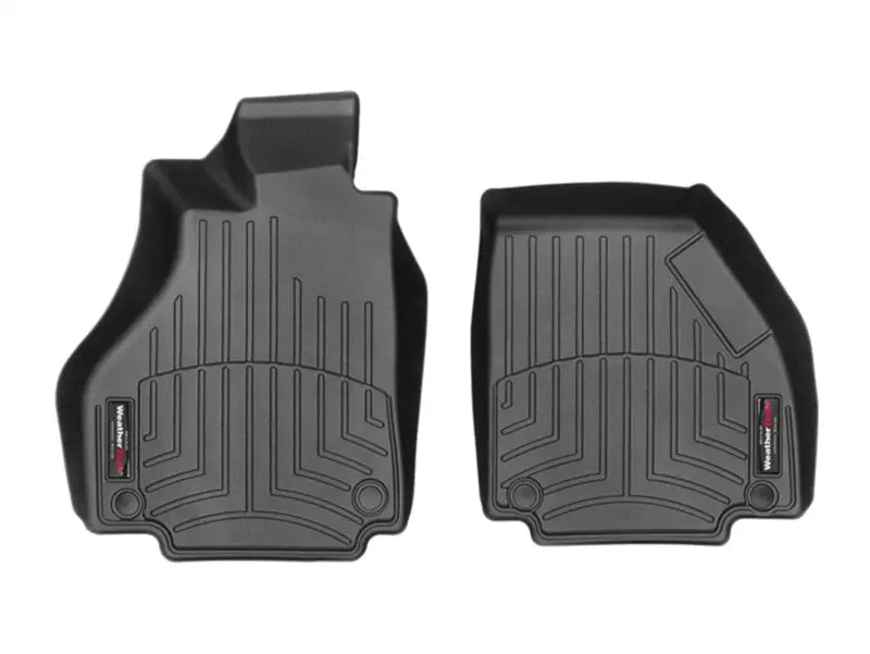 Weathertech Front Floorliners For 2016+ Ferrari 488 Gtb And Spider (Black) 1