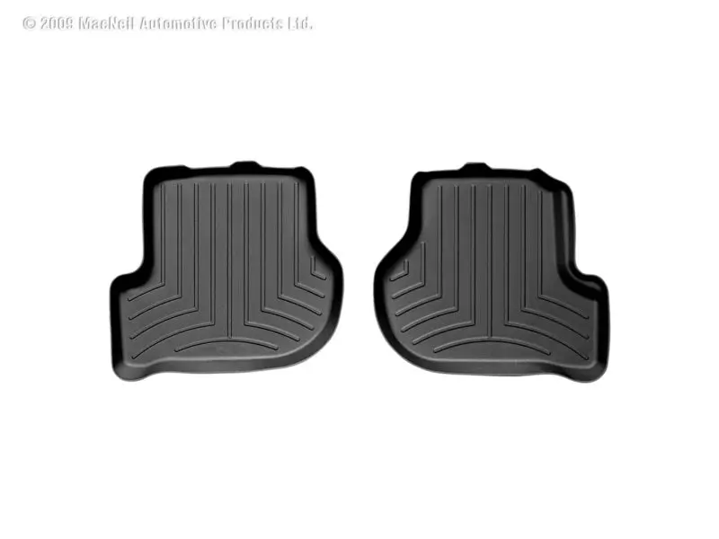 Weathertech Rear Floor Liners For 2005.5–2010 Volkswagen Jetta – Black 1
