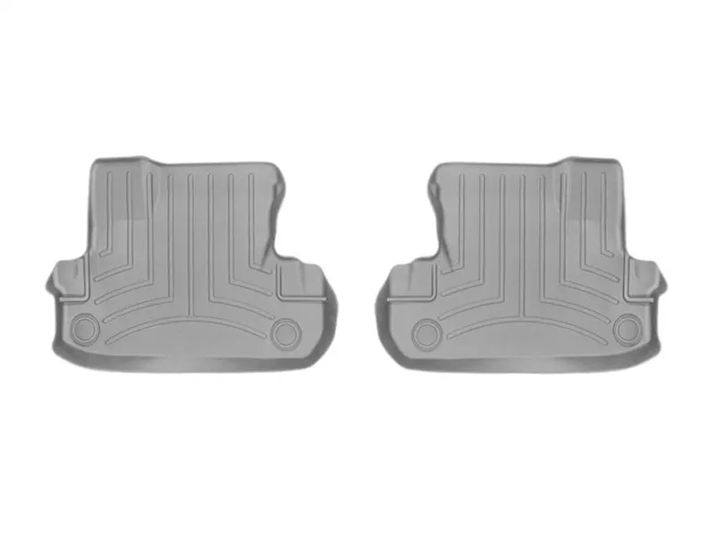 Weathertech Rear Floorliners For 2017+ Mercedes-Benz S-Class Coupe & Cabriolet – Gray High-Performance 1