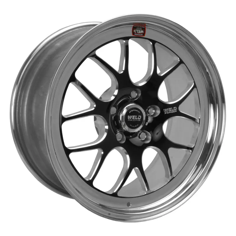 Weld S77 Forged Aluminum Wheel – 18X7", 5X120Mm Bolt Pattern, 4.1" Backspace, Black Finish 1