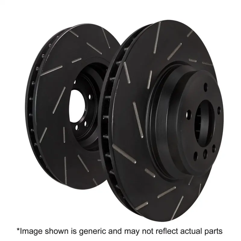 Ebc Usr Slotted Front Brake Rotors For 2013–2016 Mercedes-Benz Gl350 (X166) 3.0L Diesel 1